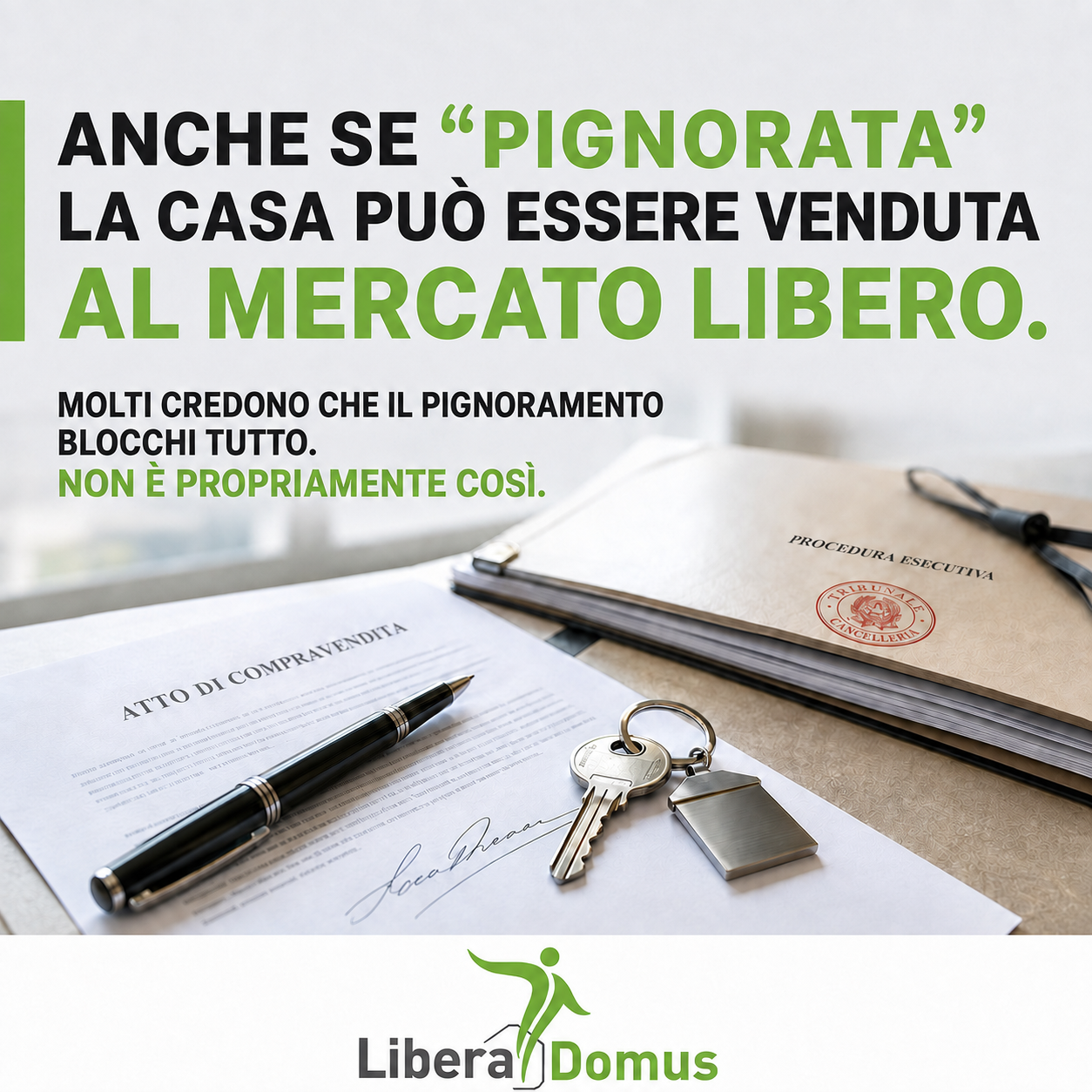 Casa pignorata: puoi ancora venderla mentre la procedura è in corso?