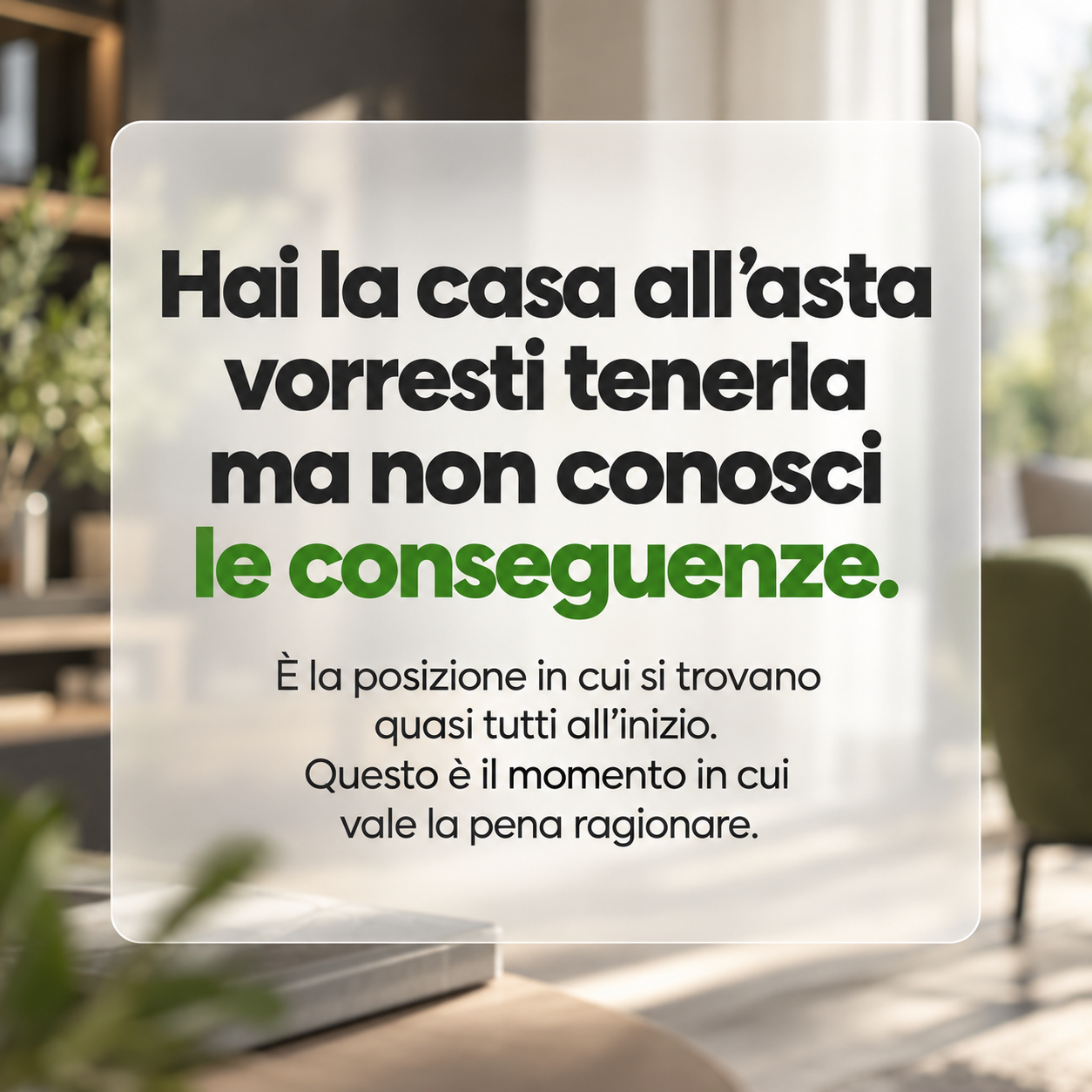 Salvare la casa o salvare te dal debito: la differenza che nessuno ti dice prima che sia troppo tardi