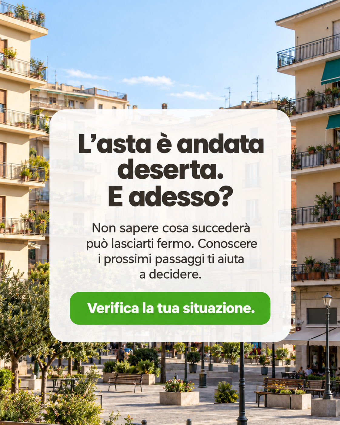 Asta deserta: cosa succede davvero e cosa puoi ancora fare